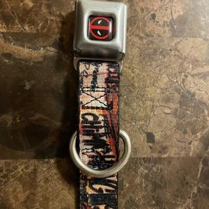 Deadpool/ Small Dog or Puppy sized collar